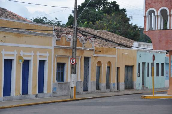 Casario antigo em Viçosa do Ceará - CE